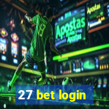 27 bet login